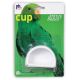 Prevue Pet Small Hanging Half round Bird Cage Cup 1181