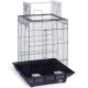 Prevue Pet Clean Life Playtop Bird Cage Black
