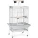 Prevue Pet Playtop Bird Home Pewter White 3153W