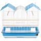 Prevue Pet Triple Roof Bird Cage Blue SP1804TR 1