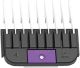 Wahl Stainless Steel Guide Comb Purple  1 4 Inch