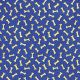 Tossed Bones Royal Bandanna