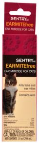 Sentry Earmite Free Ear Miticide for Cats