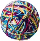 ETHICAL Per SPOT Sew Much Fun Yarn Ball Cat Toys 3.5 Inch