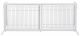 Large Cool Breeze Freestanding Pet Gate - Tall