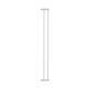Richell Tall One-Touch Gate II Extension in White