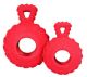 JOLLYPET Jolly Tuff Treader Red 4.5in