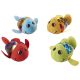 SPOT Plush Jittery Fish 3 inch Cat Toy
