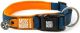 Max And Molly Smart Id Dog Collar Matrix Orange Medium 13 21inches