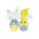 MULTIPET Feather Bird with Catnip 2pk