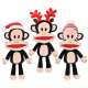 MULTIPET Holiday Paul Frank Julius 12 inch Assorted