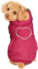 Fashion Pet Girly Puffer Dog Coat Pink Medium  1 count