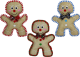 MULTIPET Holiday Burlap Gingerbread Man 10.5