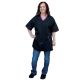 Paw Brothers Black Jacket W/ Fashion Trim And Zip Pockets WHITE Medium
