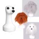Groomers Teddy Head Set Kit with White, Grey and Brown Hair