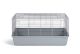Prevue Pet Small Animal Tubby Gray with bedding