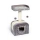 Prevue Pet Kitty Power Paws Shag Hideaway 7304