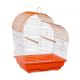 Prevue Pet Palm Beach Waterfall Roof Orange & White SP21003O W