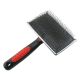 Paw Brothers Hard Extra Long Pin Flat Slicker Large