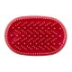 Rubber Curry Brush-Pink Small
