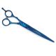 Master Grooming Tools 5200 Blue Titanium Straight Shear Lefty
