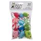 Savvy Tabby Knit Mice Fur Mice and Ball Toys 12 pk