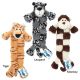 Grriggles Safari Squeaktaculars Dog Toys L Leopard