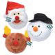 Grriggles Snowball Gang Dog Toys Snowman
