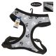 Casual Canine Reflective Pawprint Dog Harnesses XS 