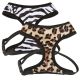 Casual Canine Plush Print Harnesses L Zebra
