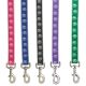 Casual Canine Two-Tone Pawprint Dog Leads 4 ft x 5/8 in Purple