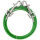 Boss Pet Small Dog Twin-Swivel Vinyl Coated Tie-Outs 12 ft 
