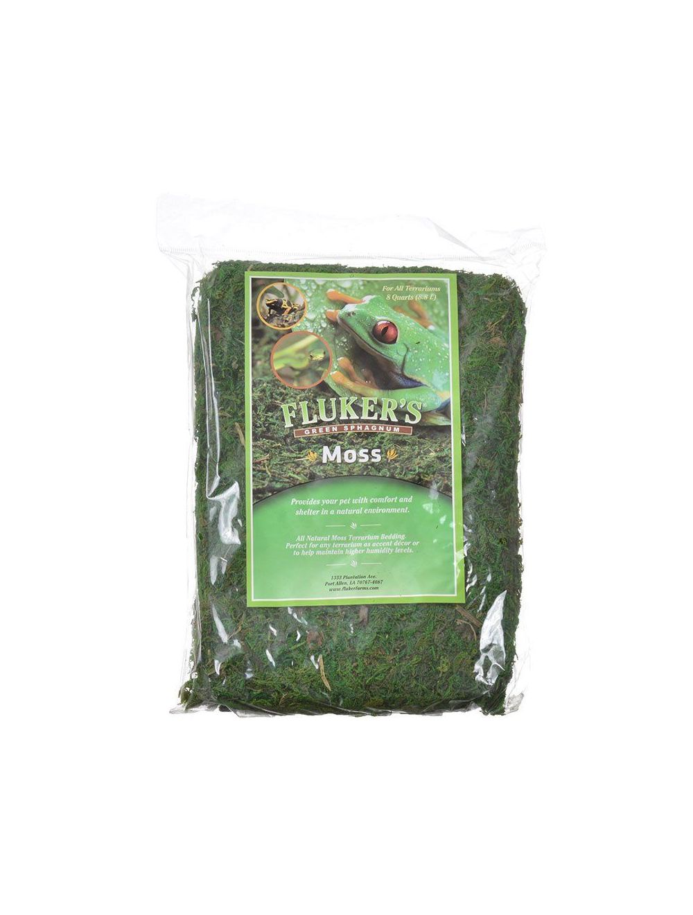 All Natural Moss Terrarium BeddingProvides Pet With Comfort And Shelte